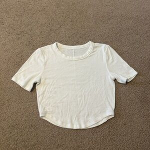 Lululemon Cropped Hold Tight Shirt